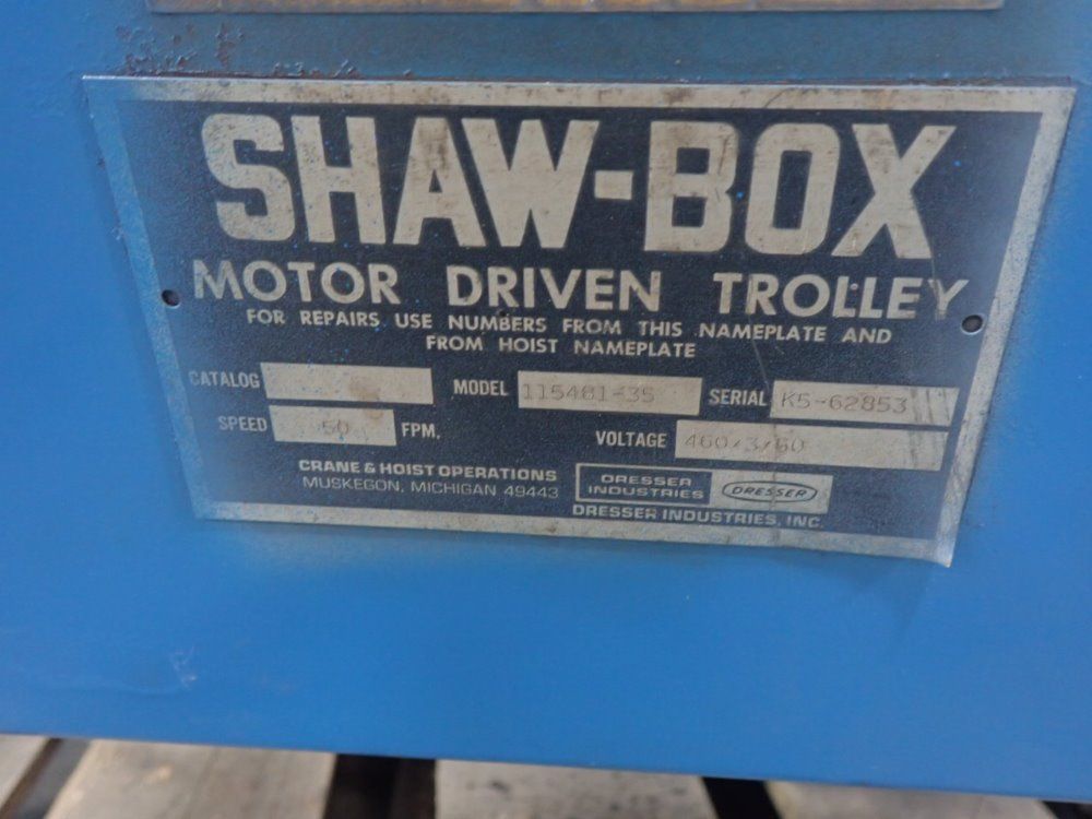 Shaw Box 10000 Lbs Cable Hoist - 316269-17