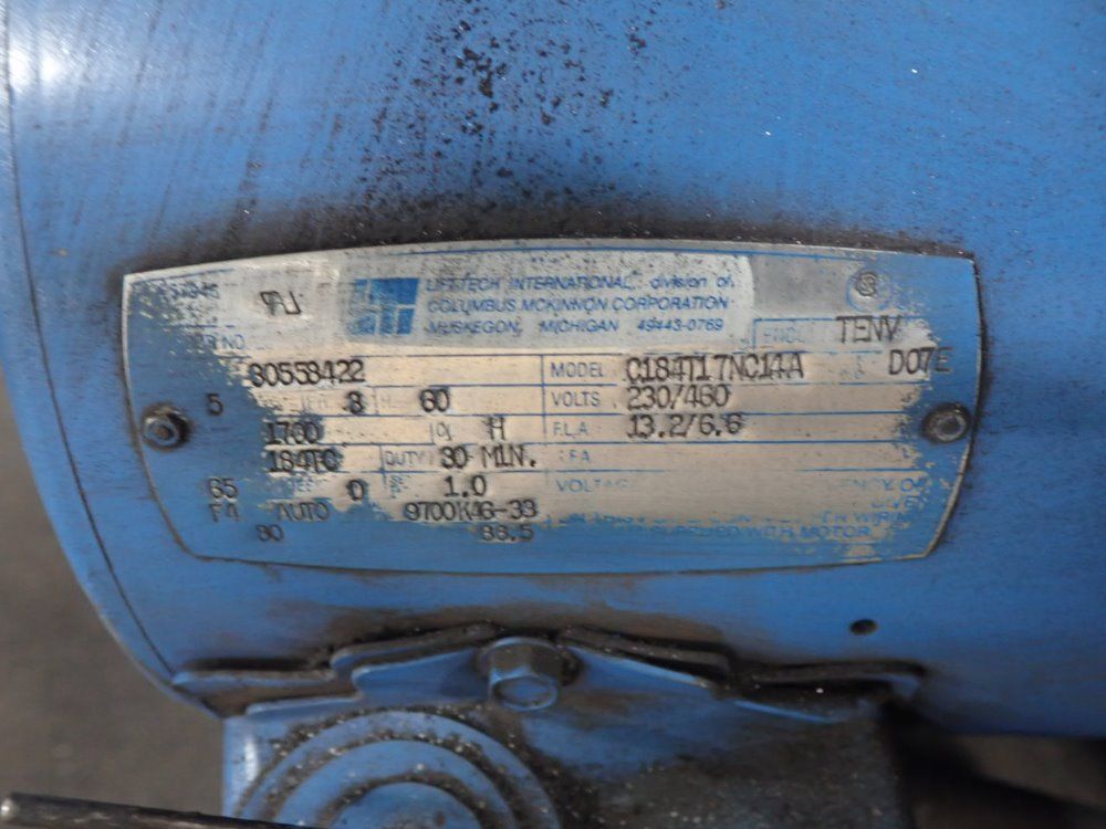 Shaw Box 10000 Lbs Cable Hoist - 316269-17