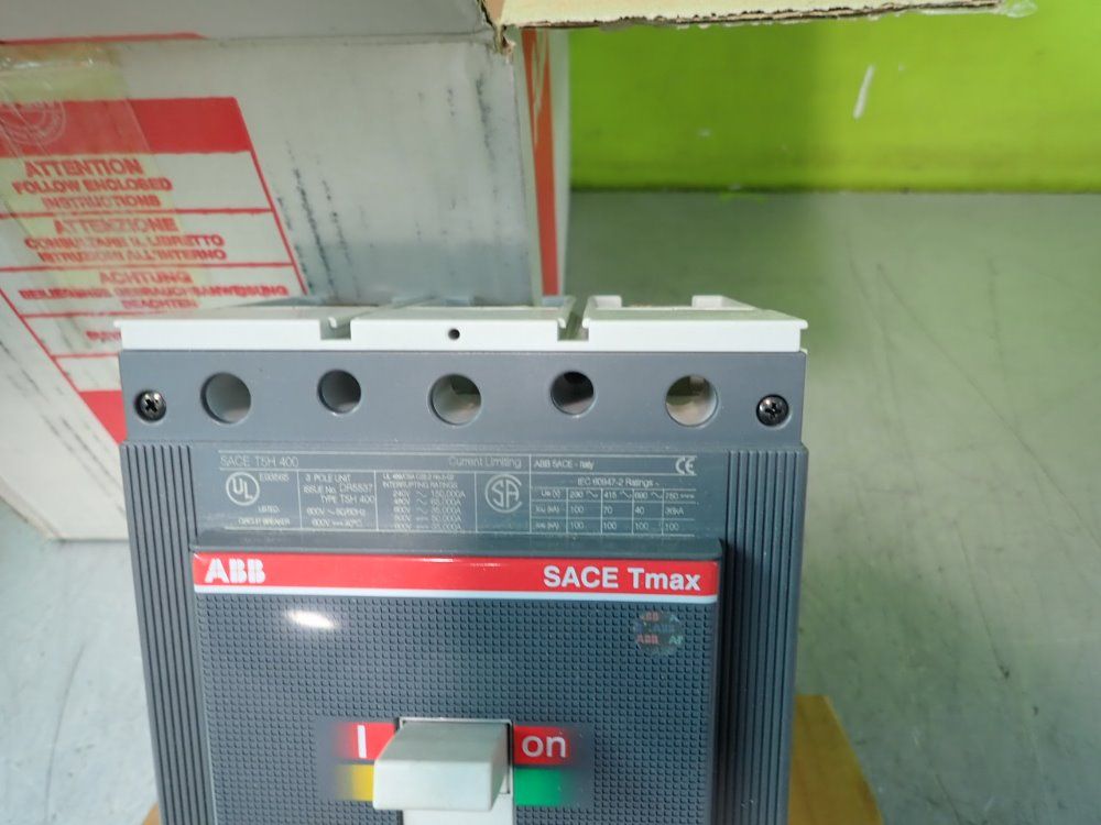 Abb Sace T5h 400, Circuit Breaker 400 Amp - Sace T5h 400