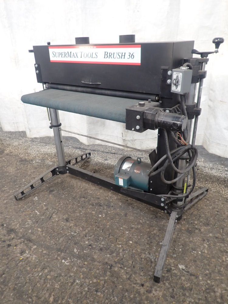 Supermax Tools 36" Conveyorized Brusher