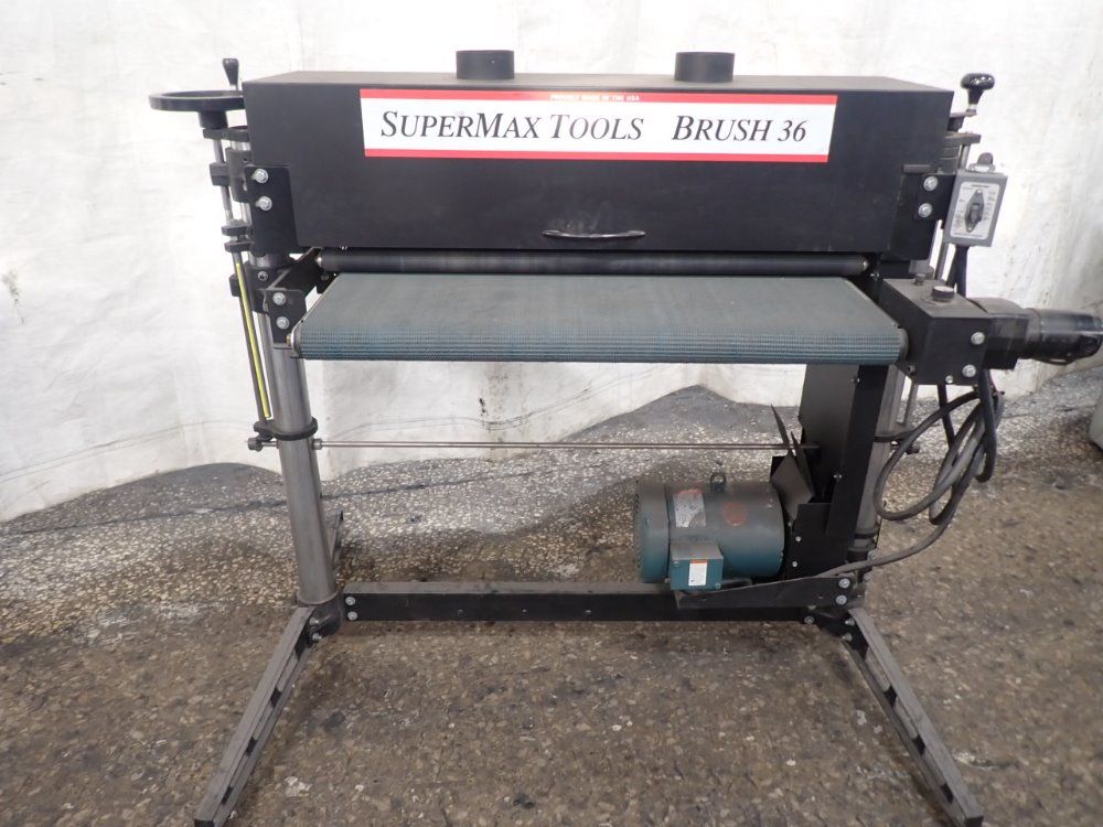 Supermax Tools 36" Conveyorized Brusher
