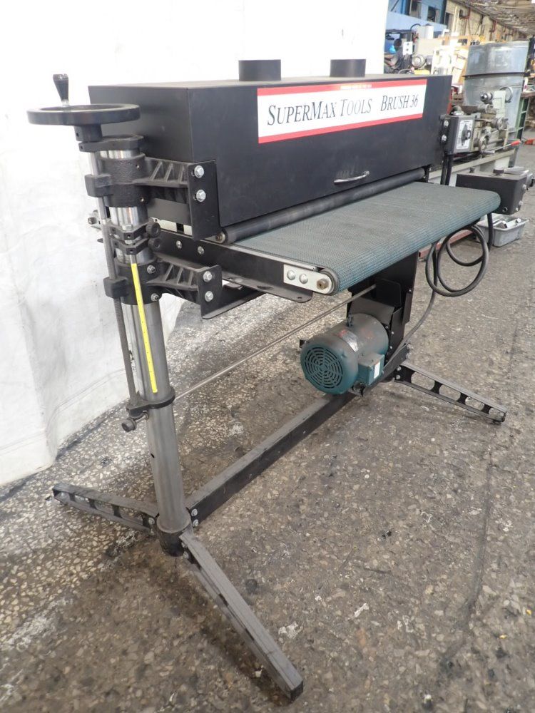 Supermax Tools 36" Conveyorized Brusher