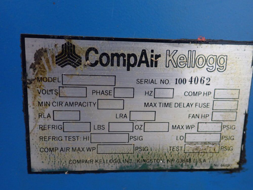 Compair Kellog Air Dryer