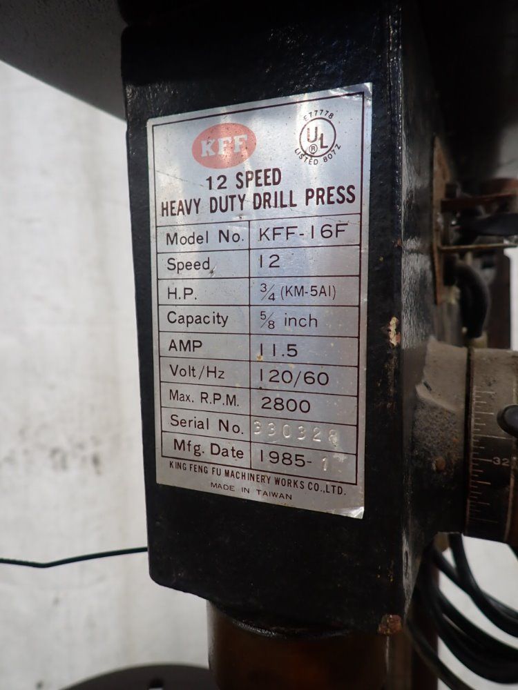 King Feng Fu Drill Press