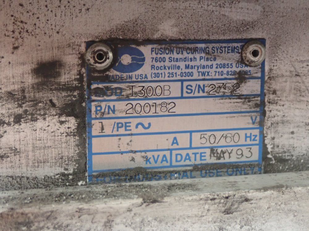 Fusion Systems Uv Curing Unit