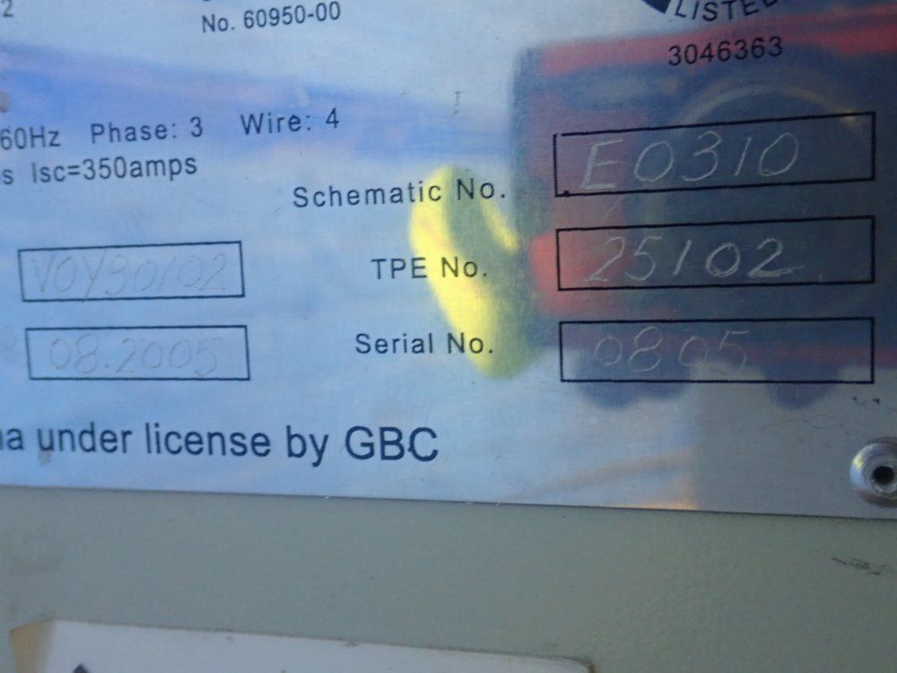 Gbc Voy30102/voyager 3 Hot Sheet Laminator - Voy30102/voyager 3