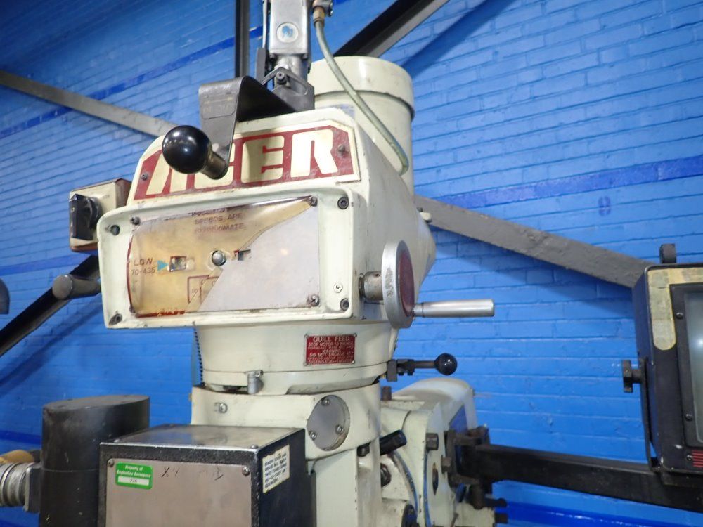 Acer 10" X 50" 4vk Cnc Vertical Mill - 4vk