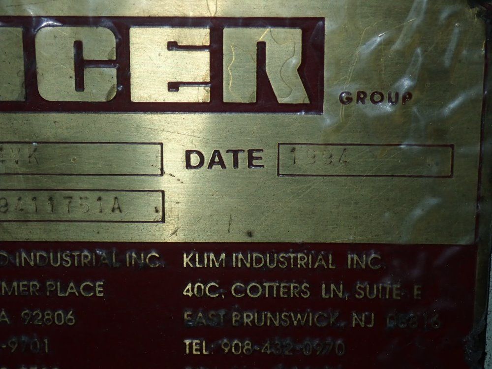 Acer 10" X 50" 4vk Cnc Vertical Mill - 4vk