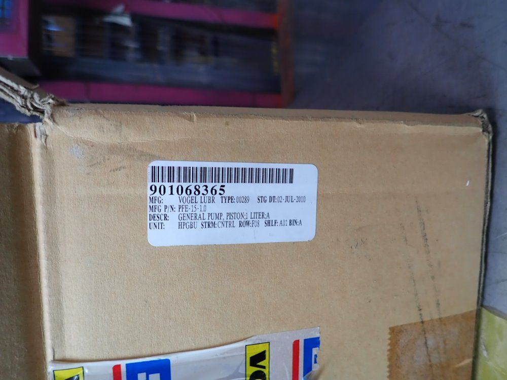 Vogel Pfe-15-1.0 Lubricator Pump - Pfe-15-1.0