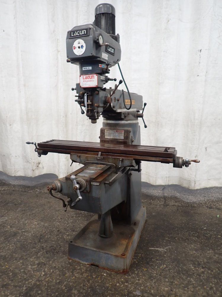 Lagun 10" X 50" Ftv-25 Vertical Mill - Ftv-25