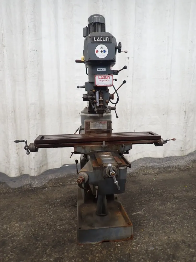 Lagun 10" X 50" Ftv-25 Vertical Mill - Ftv-25