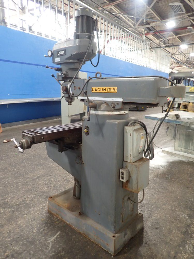 Lagun 10" X 50" Ftv-25 Vertical Mill - Ftv-25