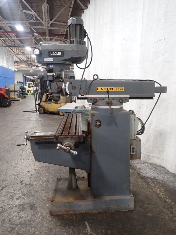 Lagun 10" X 50" Ftv-25 Vertical Mill - Ftv-25