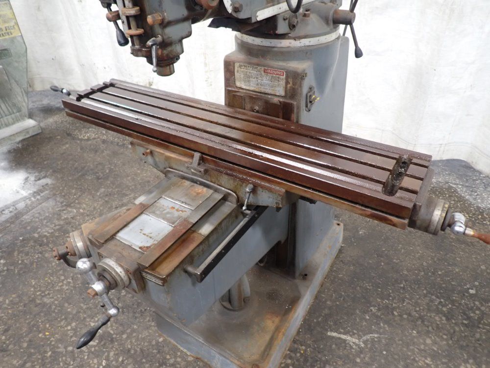 Lagun 10" X 50" Ftv-25 Vertical Mill - Ftv-25