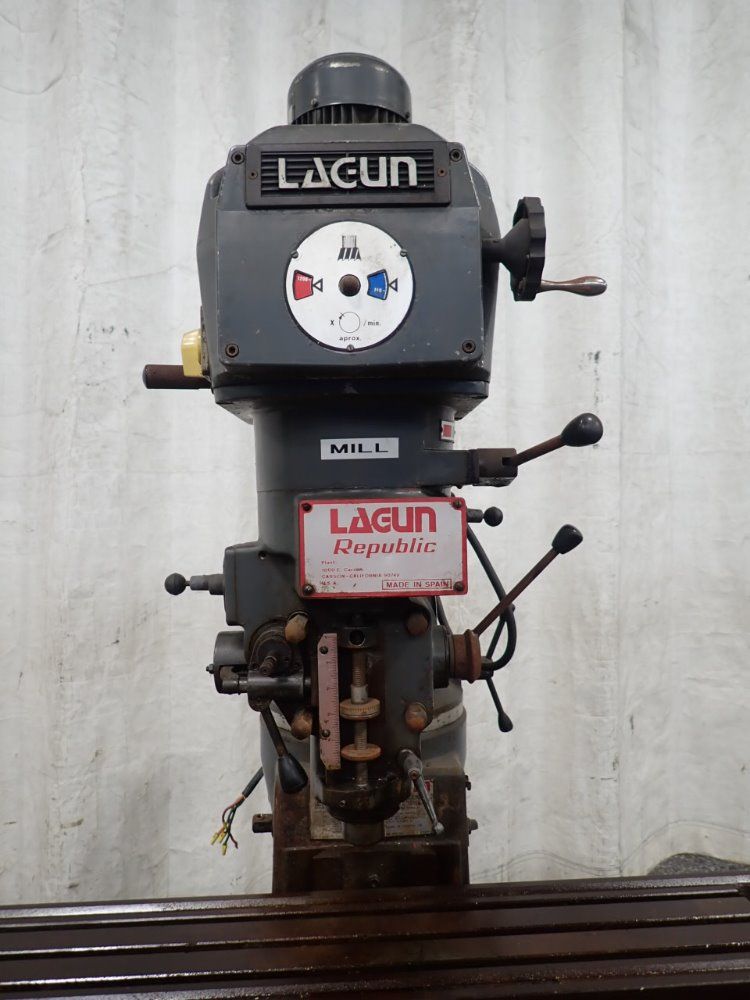Lagun 10" X 50" Ftv-25 Vertical Mill - Ftv-25