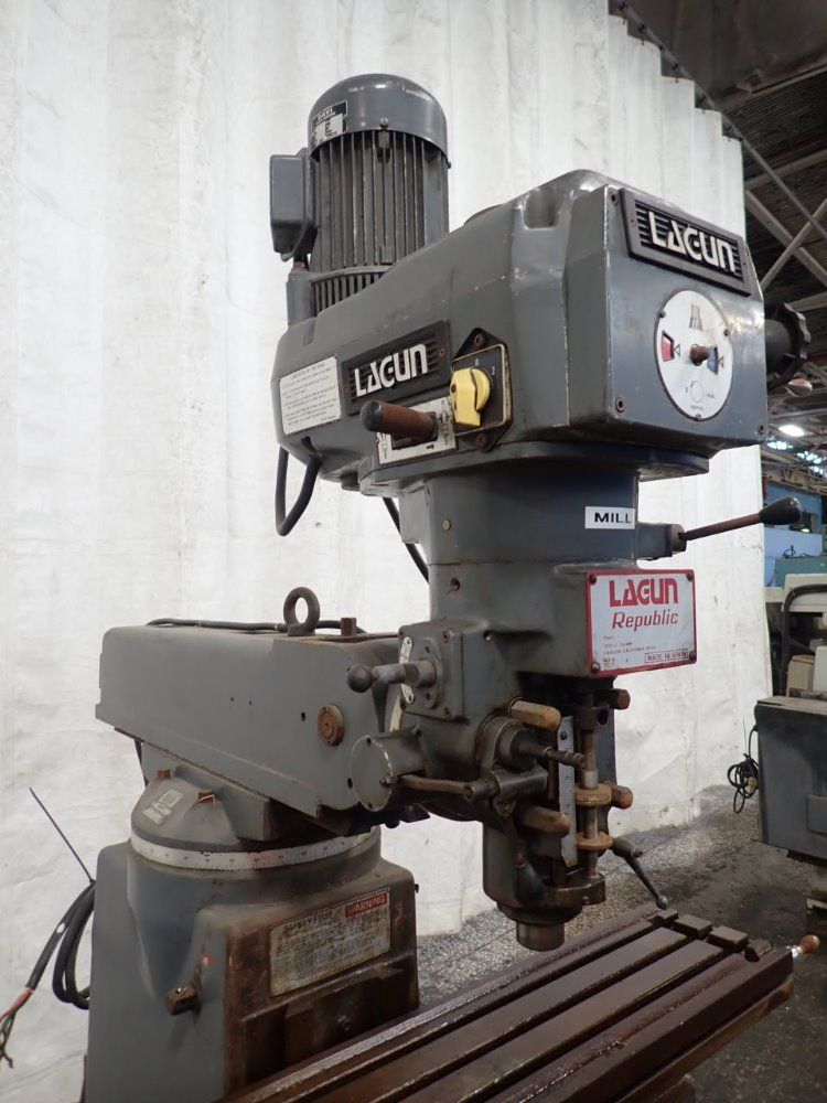 Lagun 10" X 50" Ftv-25 Vertical Mill - Ftv-25