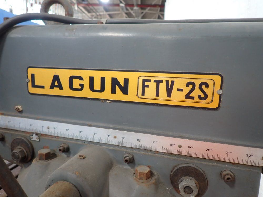Lagun 10" X 50" Ftv-25 Vertical Mill - Ftv-25