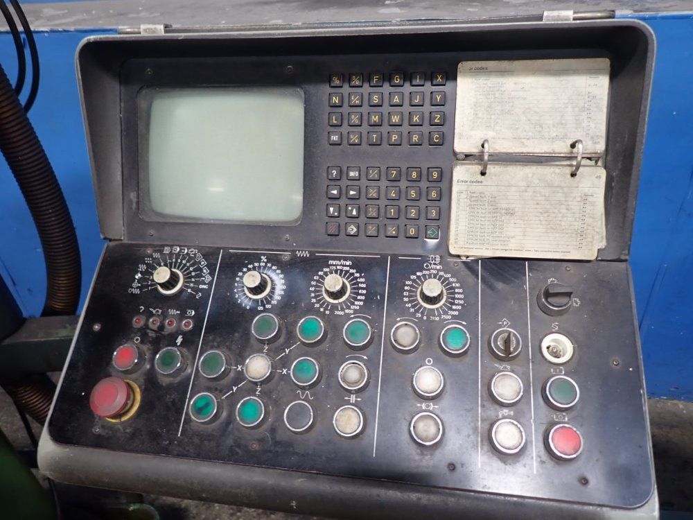 Deckel 20" Fp3nc Cnc Universal Mill - Fp3nc