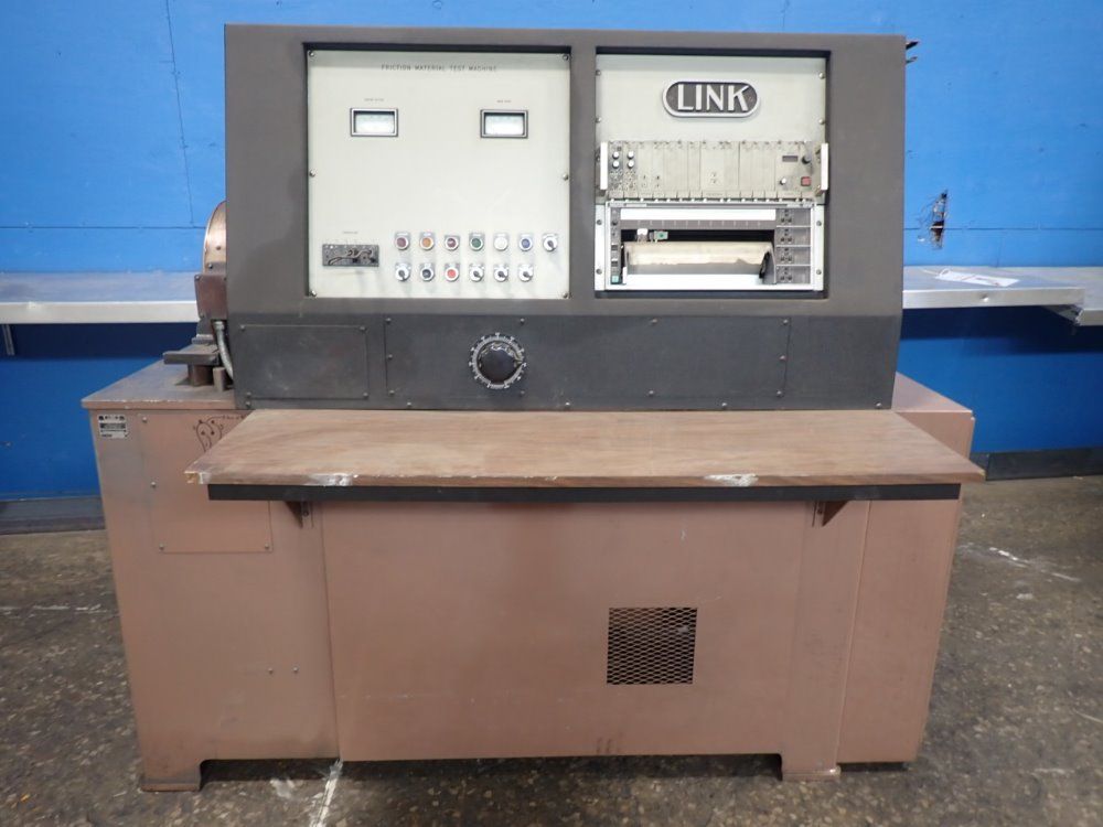 Link Friction Material Test Machine