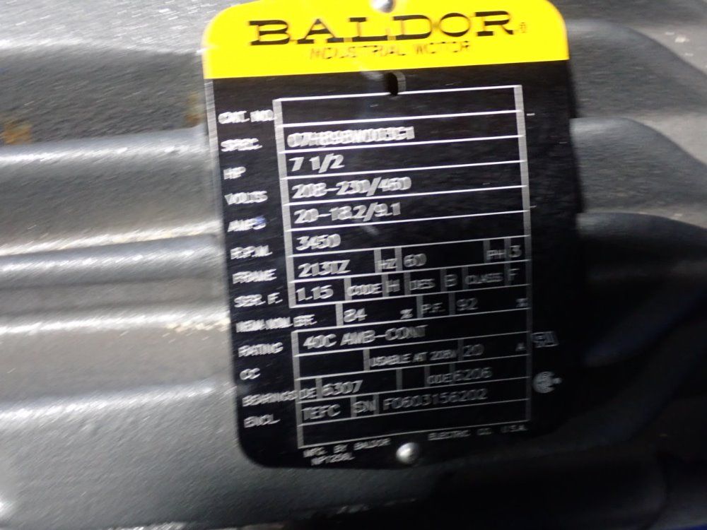 Spencer 7.5 Hp 24102b1 Centrifugal Blower - 24102b1