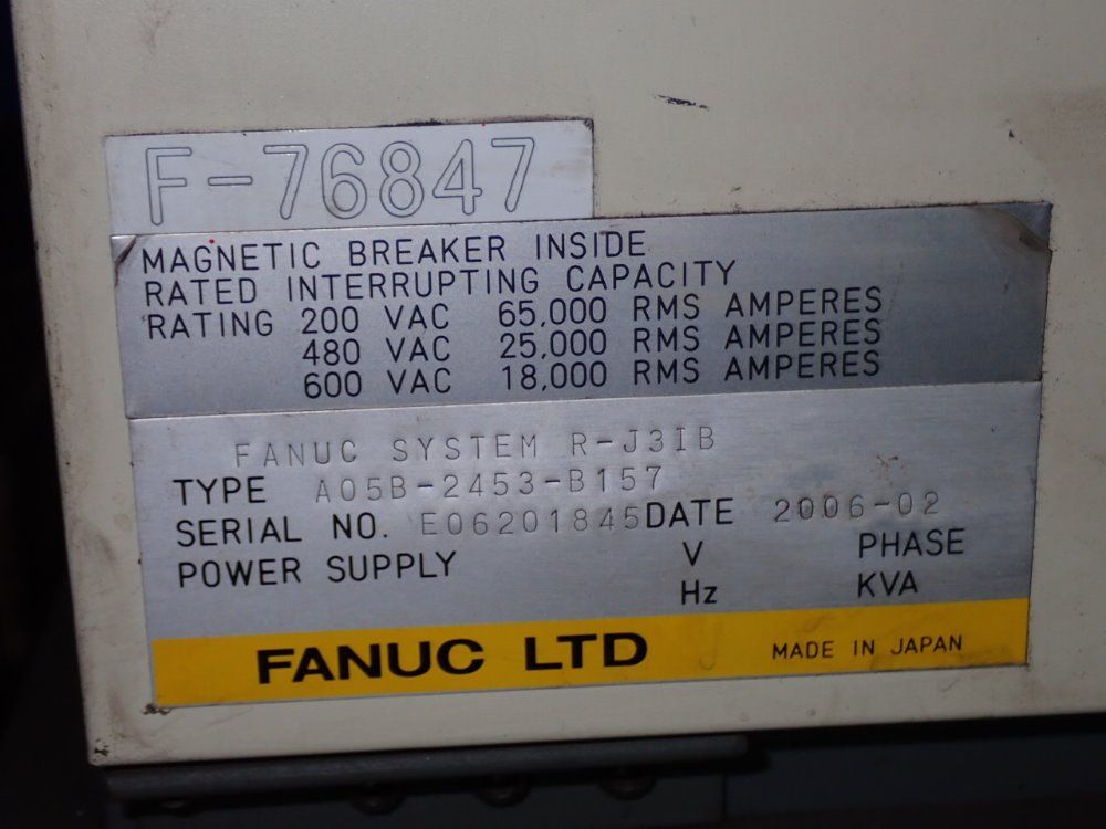 Fanuc R-2000ia/165f Robot - R-2000ia/165f