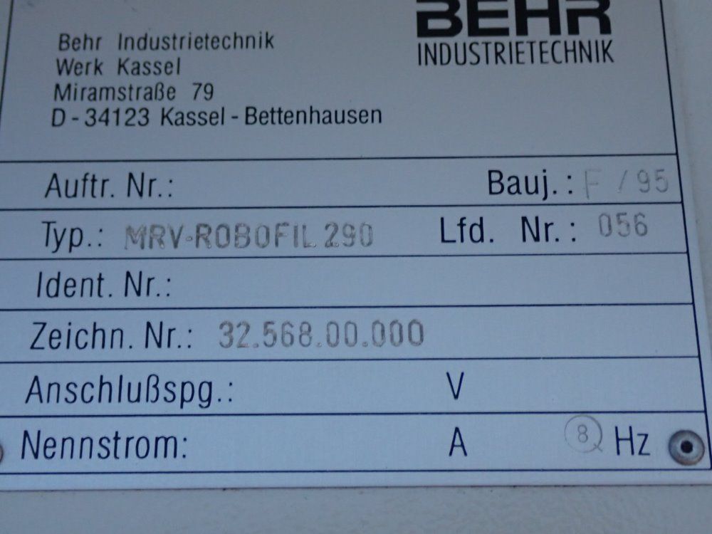 Charmilles Technologies Charmilles Technologies  Robofil 290  Edm