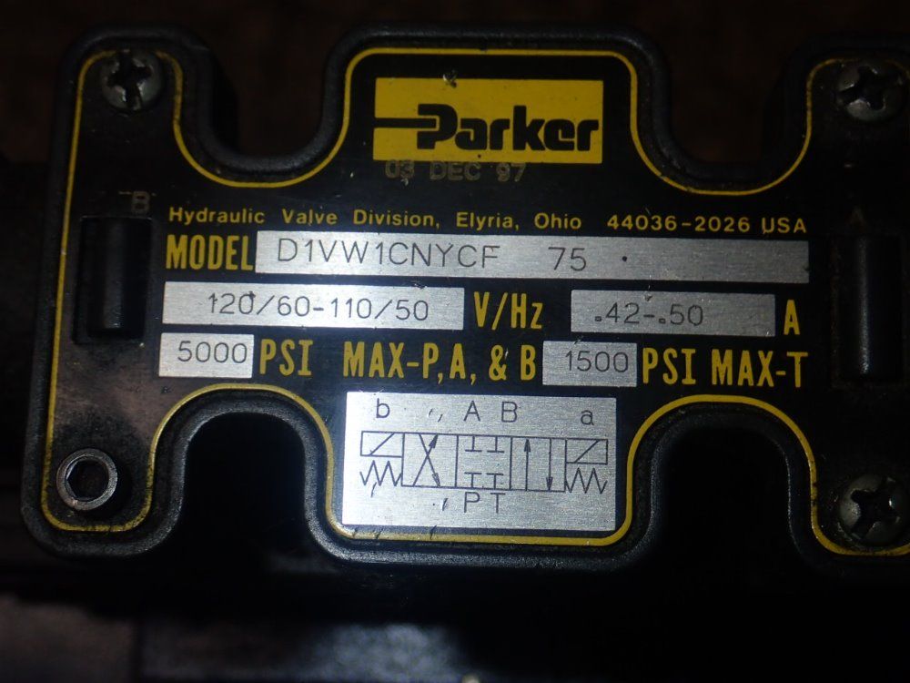 Ralph A. Hiller Hydraulic Unit