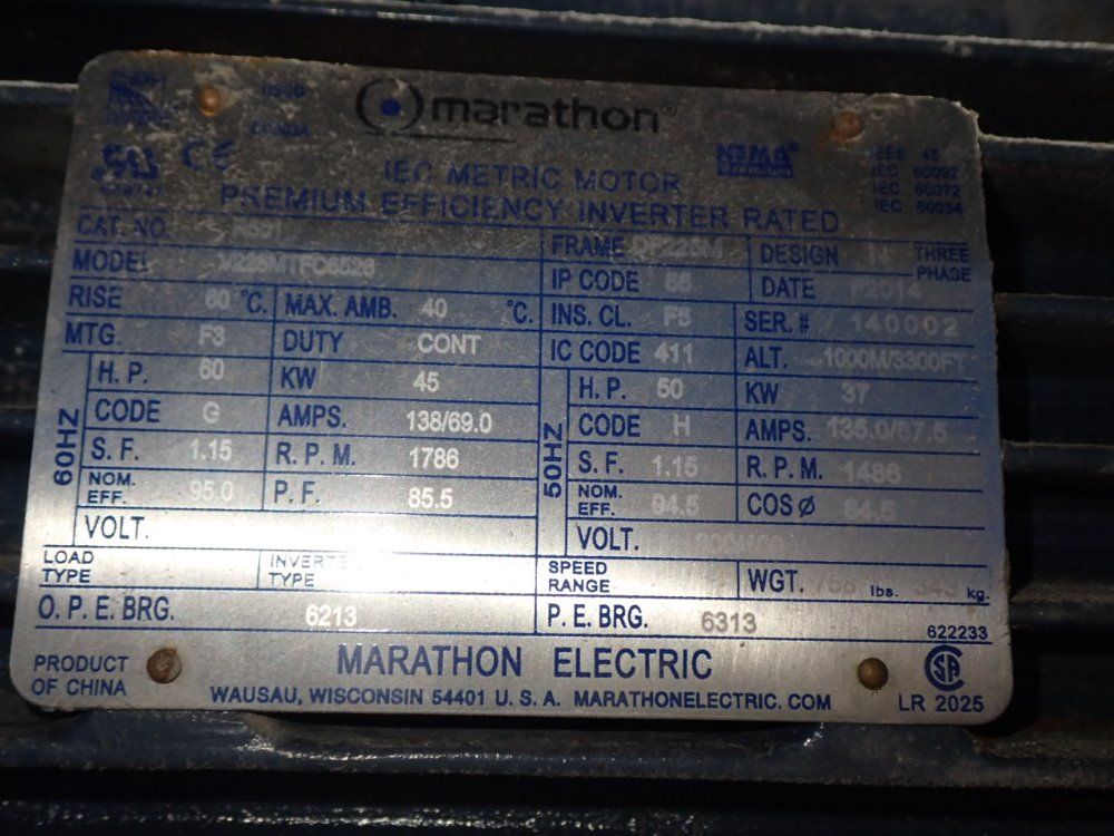 Tecnofer 19" X 19" Opening Cp400 Screw Press - Cp400