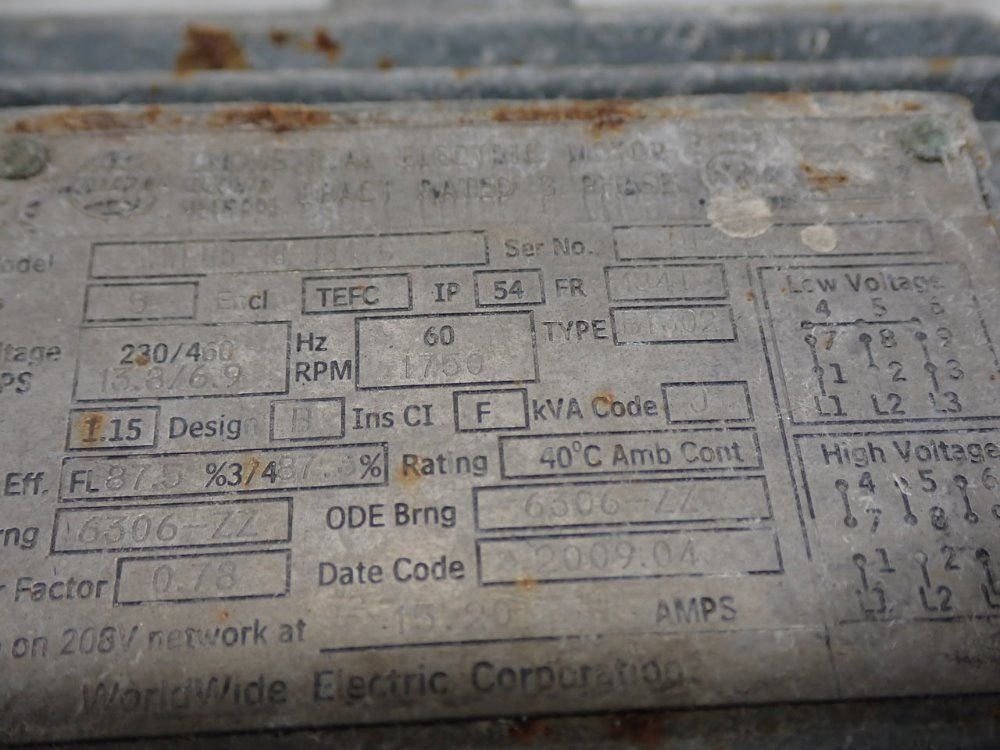 Vincent Corp. 10 1/2 X 6 3/4" Opening Vincent Corp. Cp-6 Screw Press - Cp-6