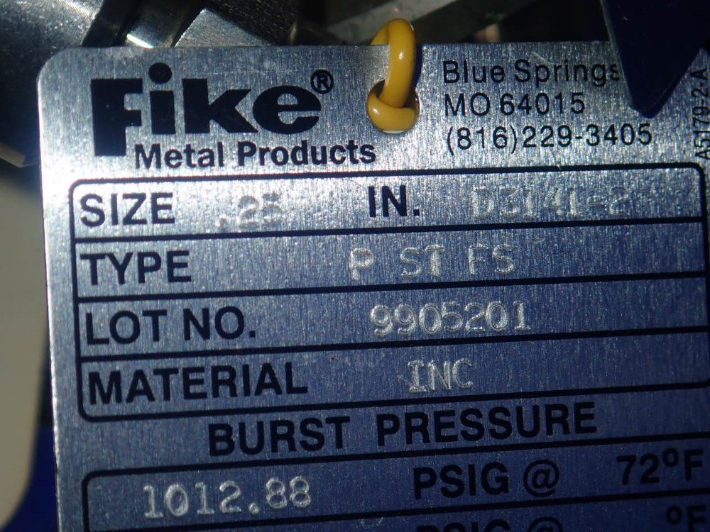 Fike/ Ashcroft Gauges