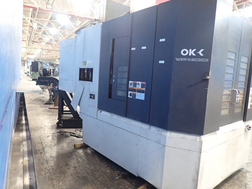 Okk 20" X 16" Vp400 Cnc Vmc - Vp400