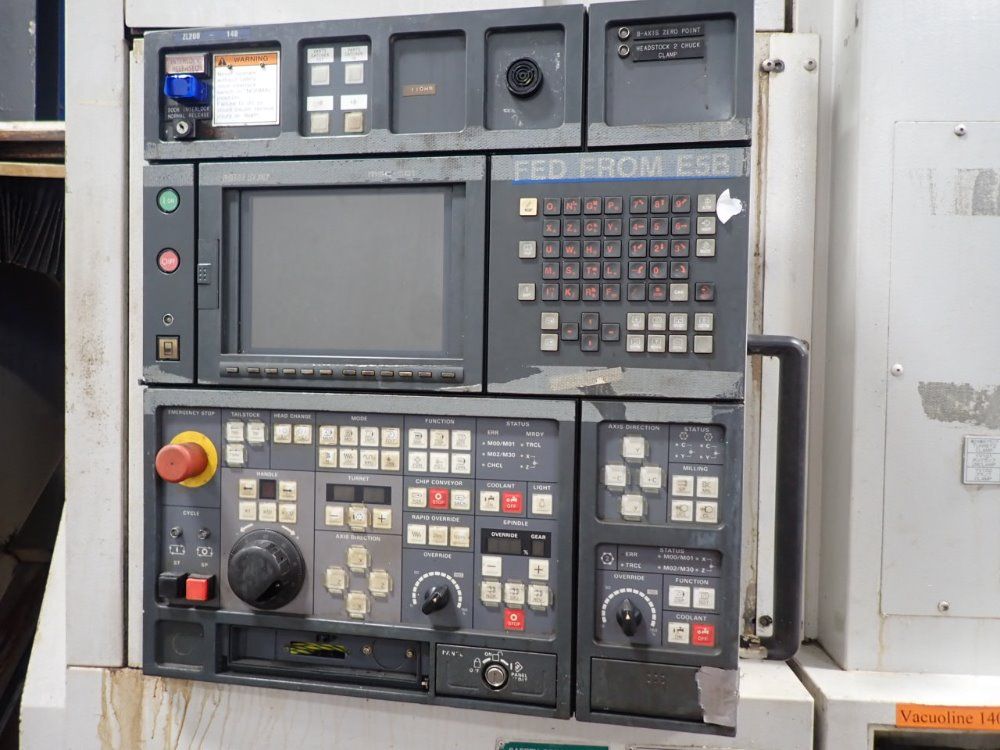 Mori Seiki Zl-200smc Cnc Lathe - Zl-200smc