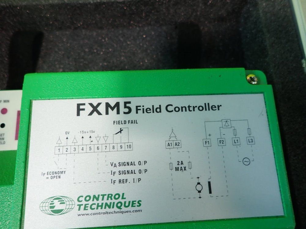 Control Techniques Mentor Ii Digital Dc Drive Fxm5 Field Controller Unit - Mentor Ii