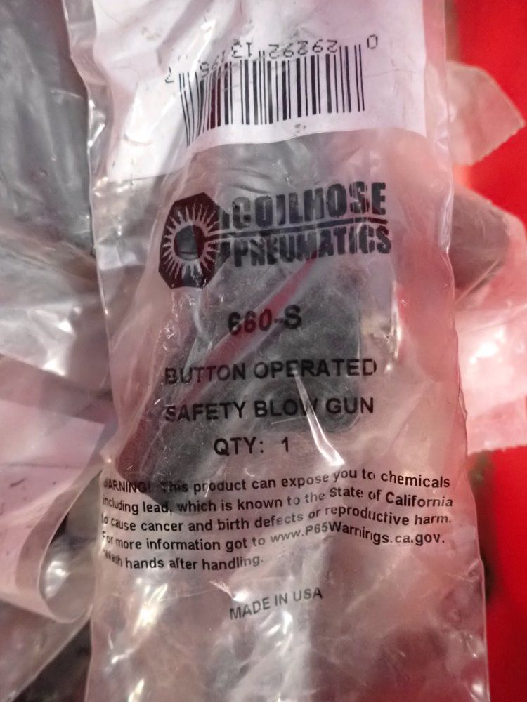 Coil Hose Pneumatics Safety Blow Gun