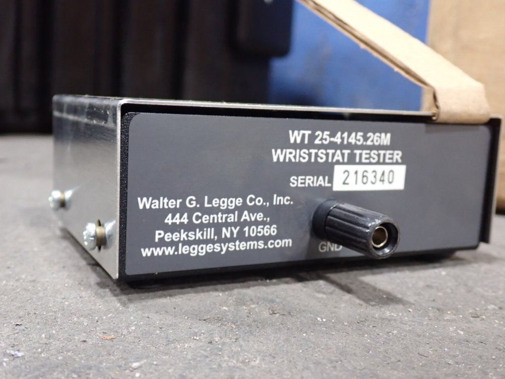 Walter G Legge Co. Inc Wristats Tester