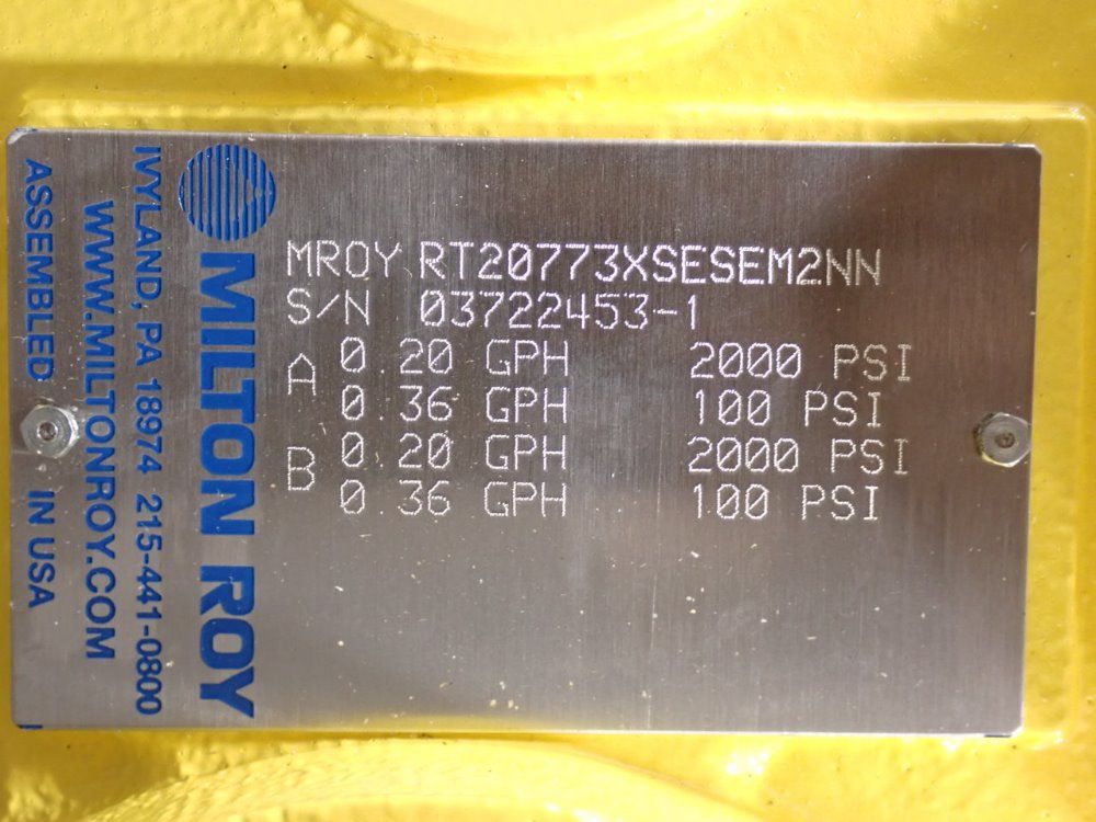 Milton Roy Metering Pump