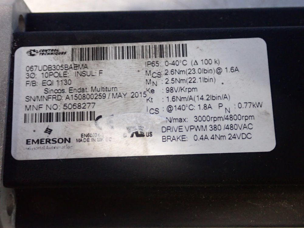 Control Techniques Motor