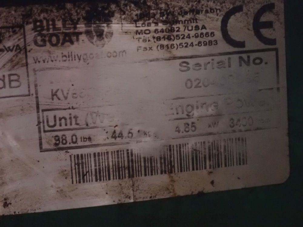 Billy Goat Self Propelled Vacuum