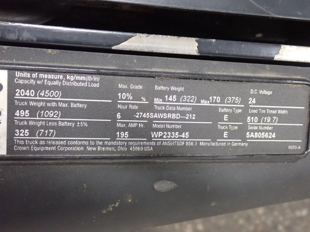 Wp Electric Pallet Jack