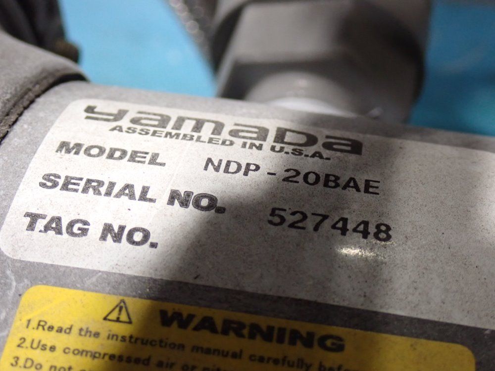 Yamada Diaphragm Pump Assembly