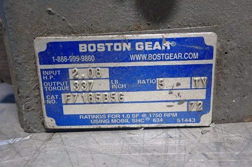 Boston Gear Gear Reducer