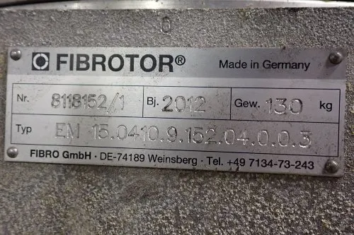 Fibro Rotary Indexer