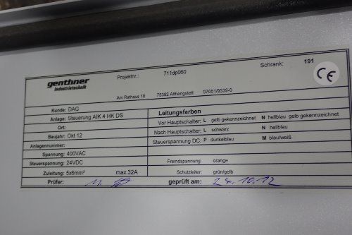 Genthner Electrical Cabinet