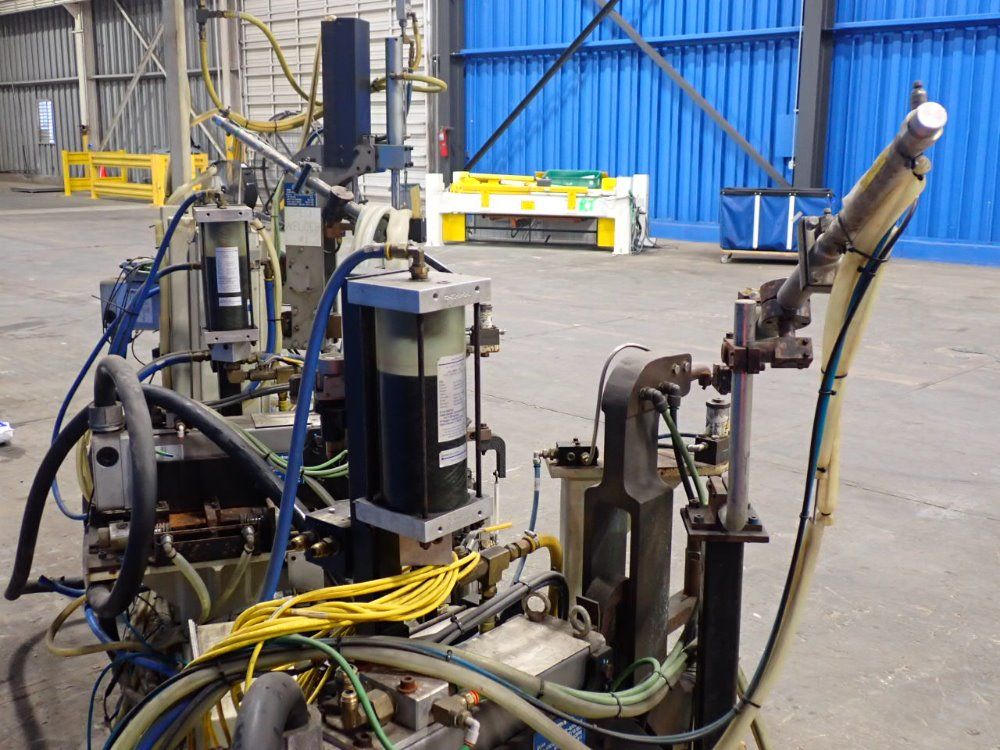 Centerline Three Head Spot Welder