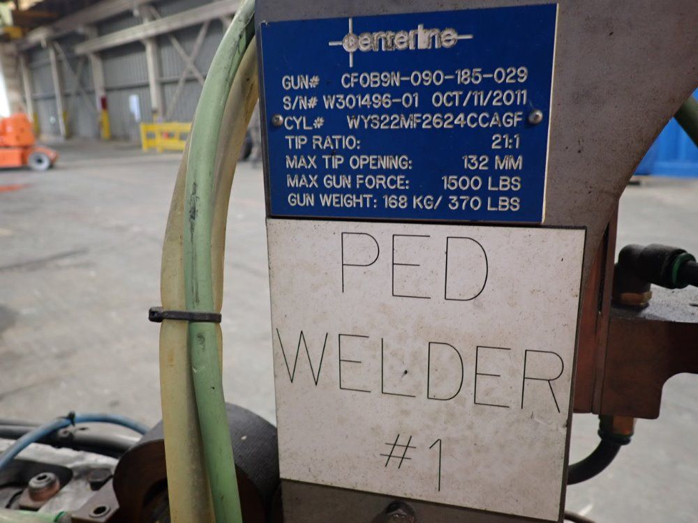 Centerline Three Head Spot Welder