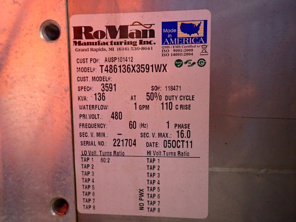 Centerline Three Head Spot Welder