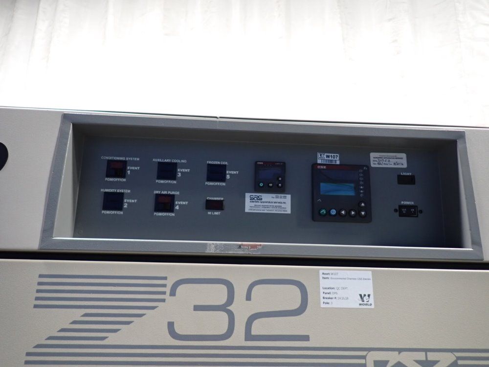 Cincnnati Sub Zero Environmental Chamber