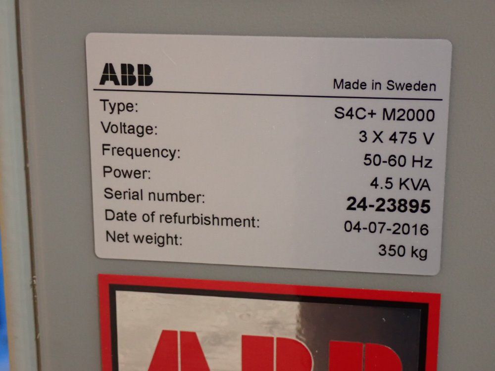 Abb Irb 2400 M2000 Robot - Irb 2400 M2000