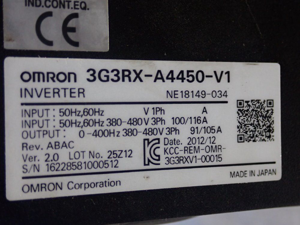 Omron Inverter