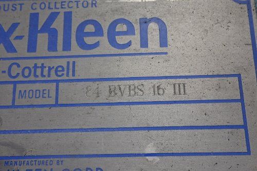 Flex - Kleen 84bvbs16iii Dust Collector - 84bvbs16iii